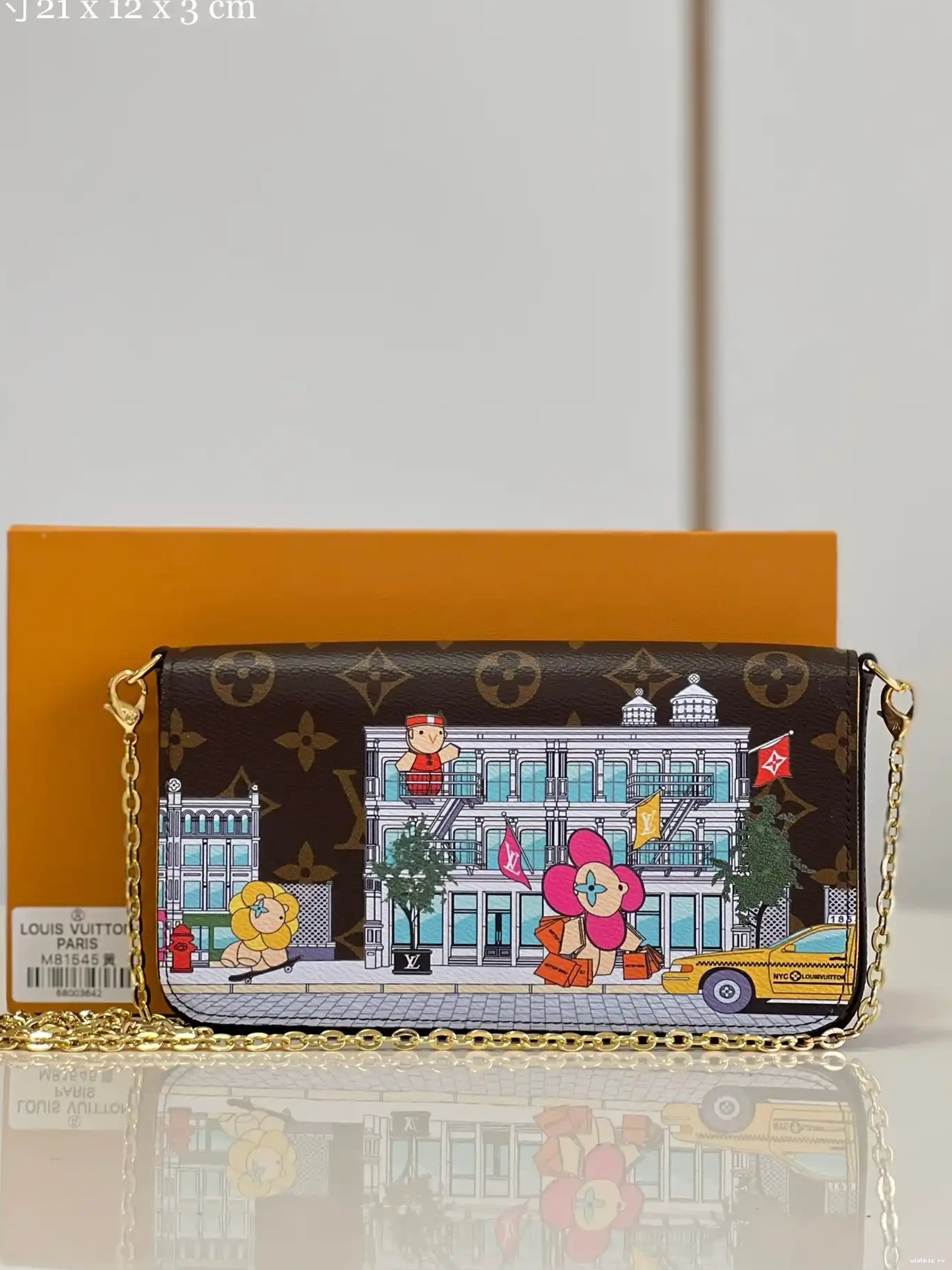 WIS POCHETTE LOUIS FÉLICIE VUITTON 0511